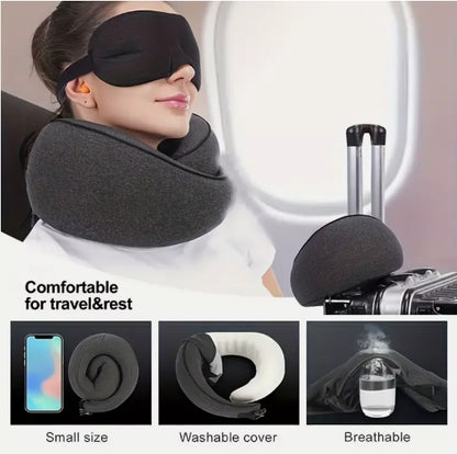 Pain-Free Travel Neck Pillow for Comfortable and Better Sleep - 50% OFF Today Only