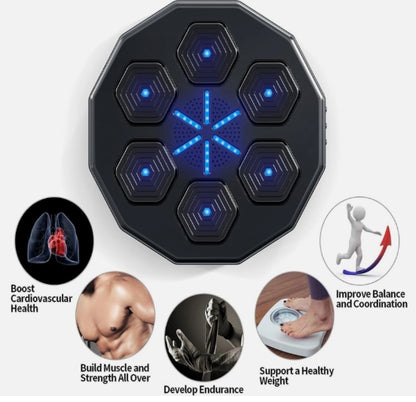 Stress Relief - Bluetooth Wall Target Punching Boxing Pad with Music - 50% OFF Today Only