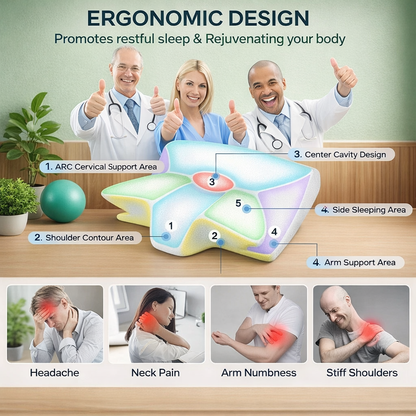 Neck & Shoulder Pain Relief Butterfly Pillow - 50% OFF Today Only