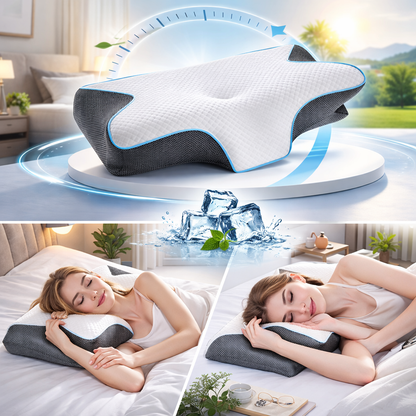 Neck & Shoulder Pain Relief Butterfly Pillow - 50% OFF Today Only