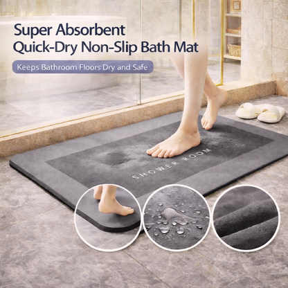 Super Absorbent and Quick-Dry Non-Slip Floor Mat - 50% Off Today Only