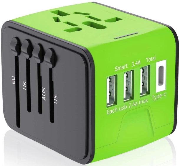 Universal Travel Adapter for 5 Devices - 50% OFF Today Only