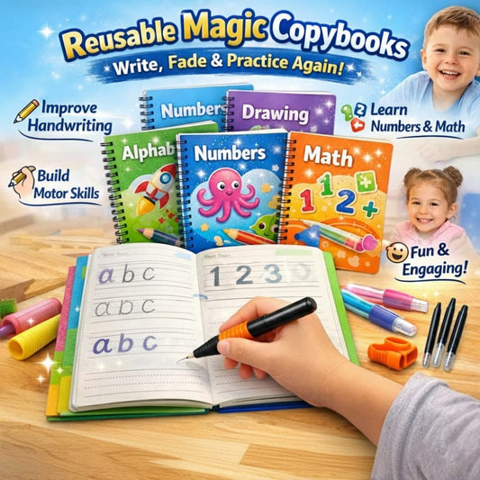 Reusable Children's Magic Copybooks - 50% OFF Today Only