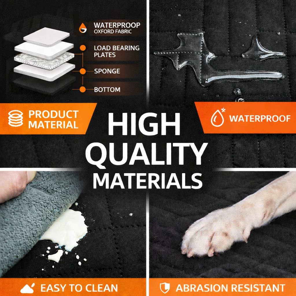 100% Waterproof Pet Car Seat Cover - 50% OFF Today Only