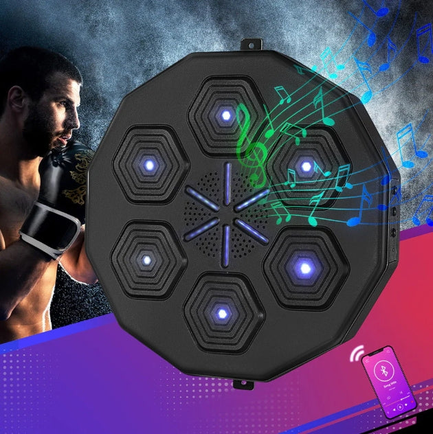 Stress Relief - Bluetooth Wall Target Punching Boxing Pad with Music - 50% OFF Today Only