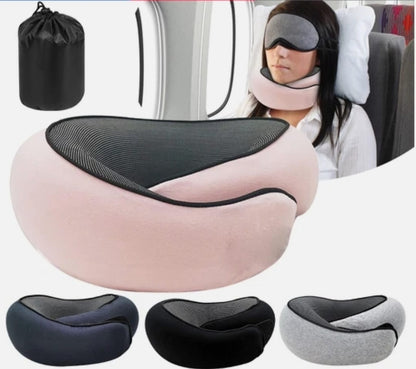 Pain-Free Travel Neck Pillow for Comfortable and Better Sleep - 50% OFF Today Only