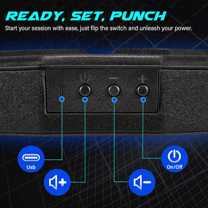 Stress Relief - Bluetooth Wall Target Punching Boxing Pad with Music - 50% OFF Today Only