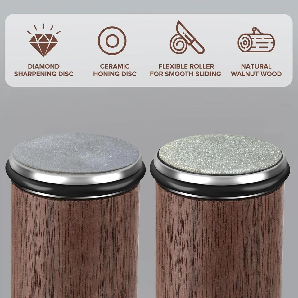 Effortless Rolling knife Sharpener – No Skills Required 50% OFF Today Only